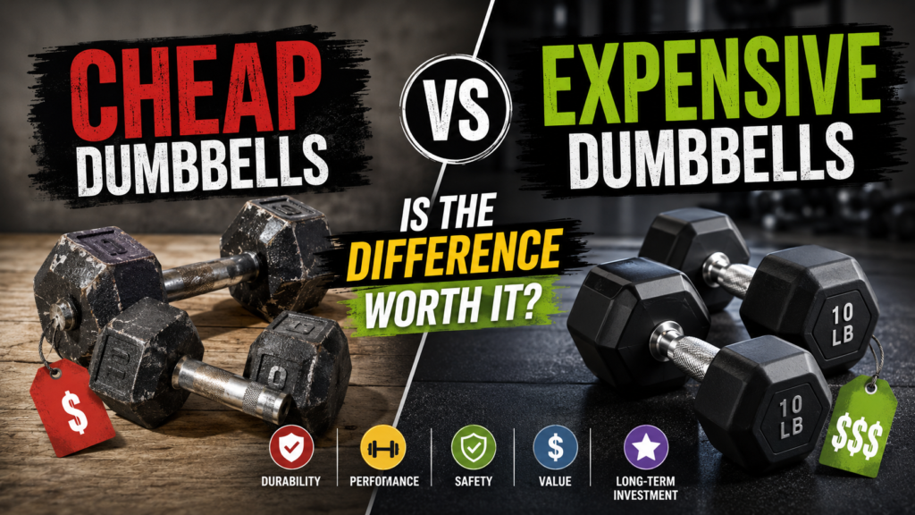 Cheap vs Expensive Dumbbells Is the Difference Worth It